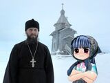 Vlad and his wife Rika (channel mascot)